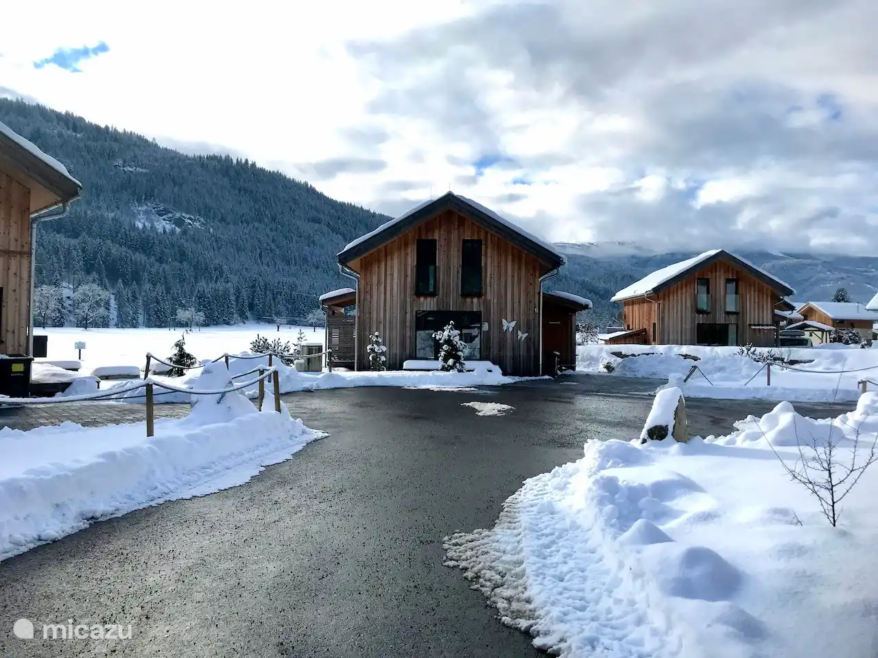 Nuestro chalet con vistas a la montaña