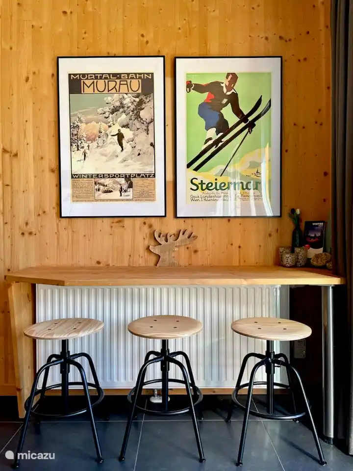 Barra en la sala de estar