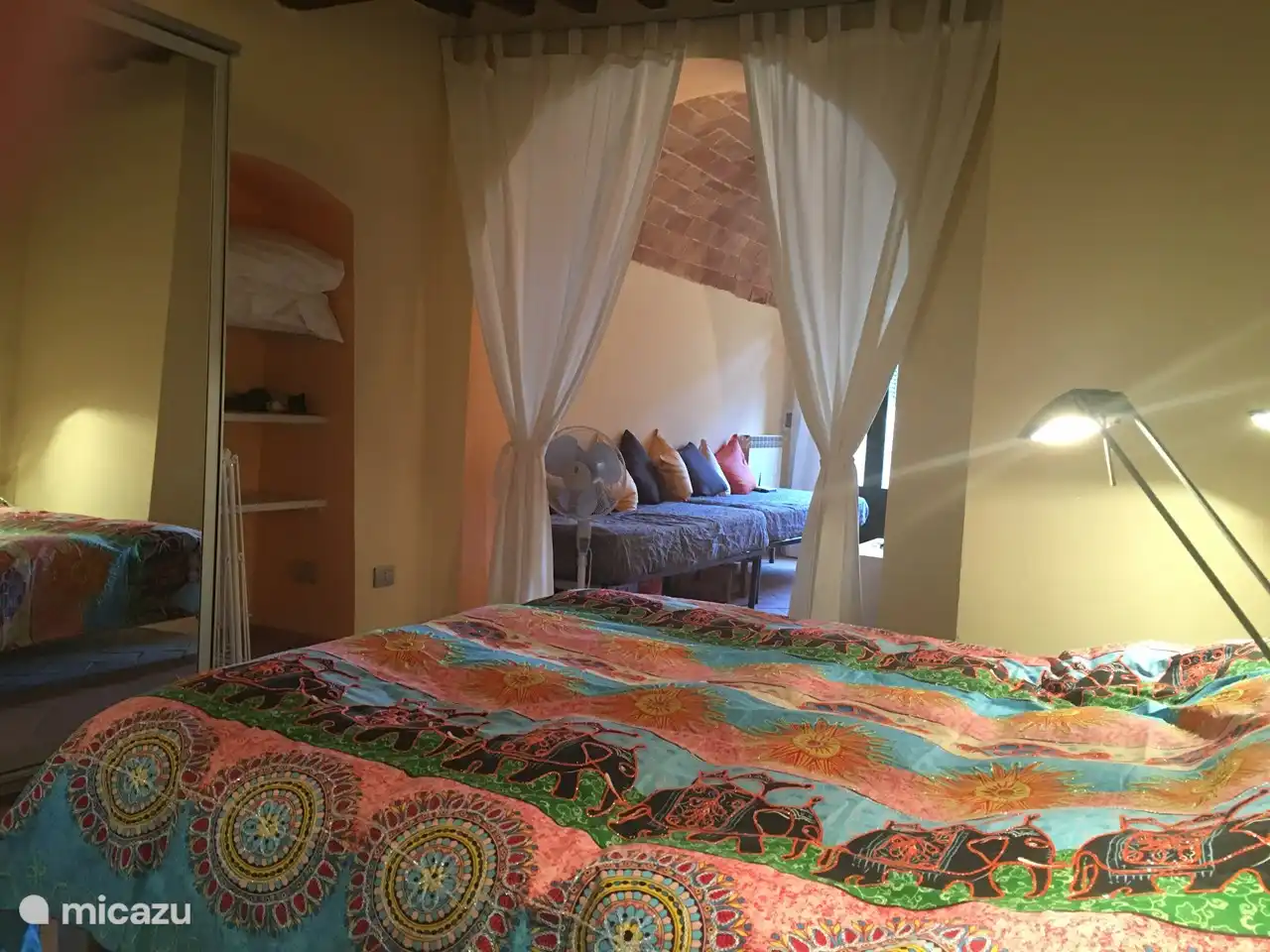 Casa Kuit, Schlafzimmer