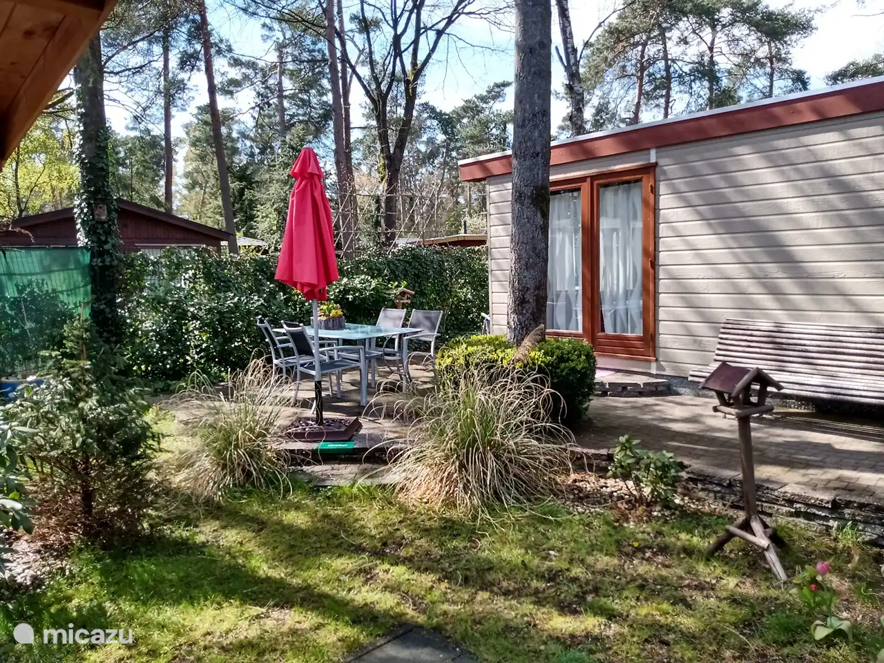 Der gleiche Garten aus einem anderen Blickwinkel gesehen..