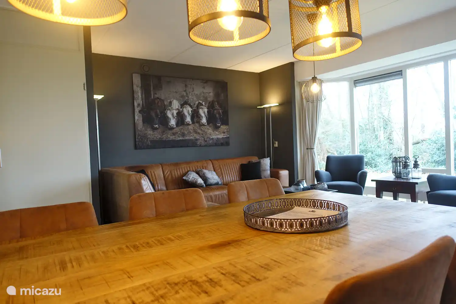 Wohnzimmer Buitenplaats Berg en Bos Haus 4