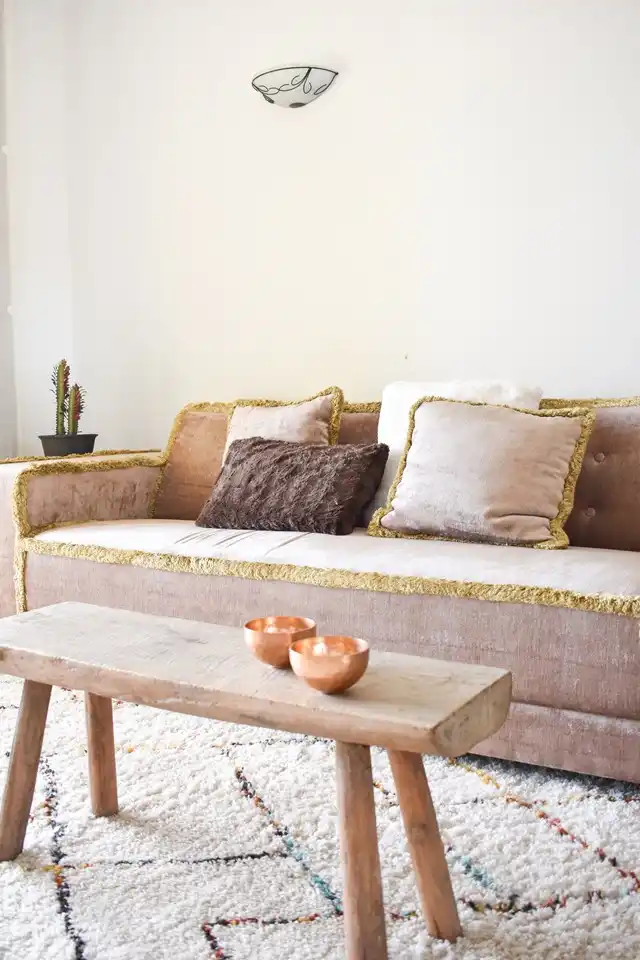 Encantadora sala de estar en la sala de estar