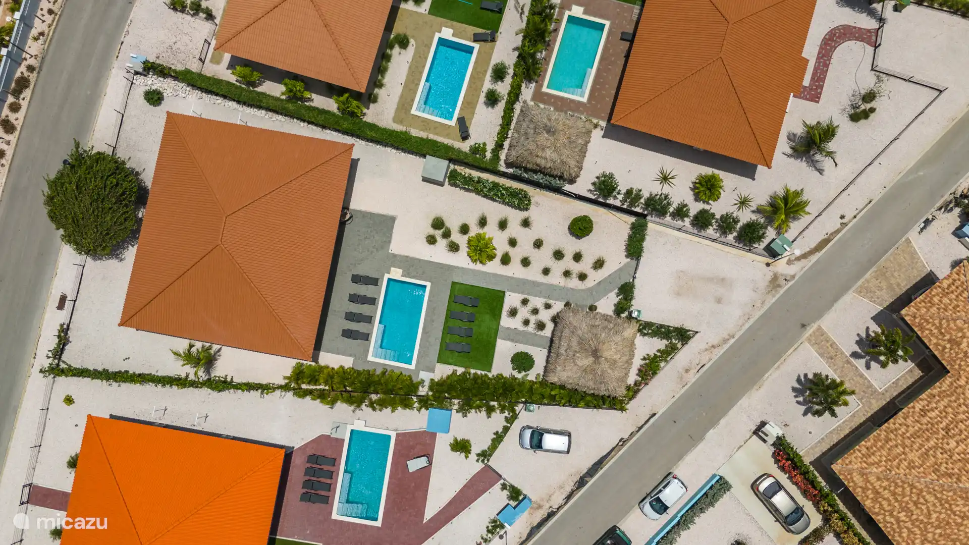 top view - Villa Nisa