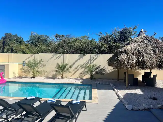 Villa Palmera en Curazao, Curazao Centro, Julianadorp - villa Alberca y palapa