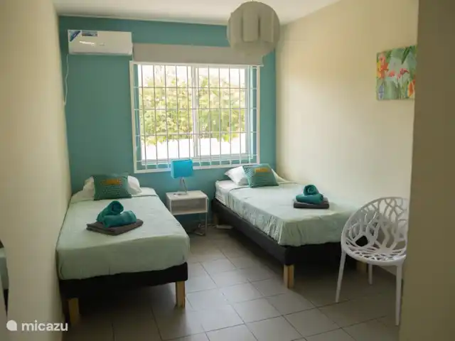 Villa Palmera en Curazao, Curazao Centro, Julianadorp - villa Habitación pequeña con 2 camas individuales