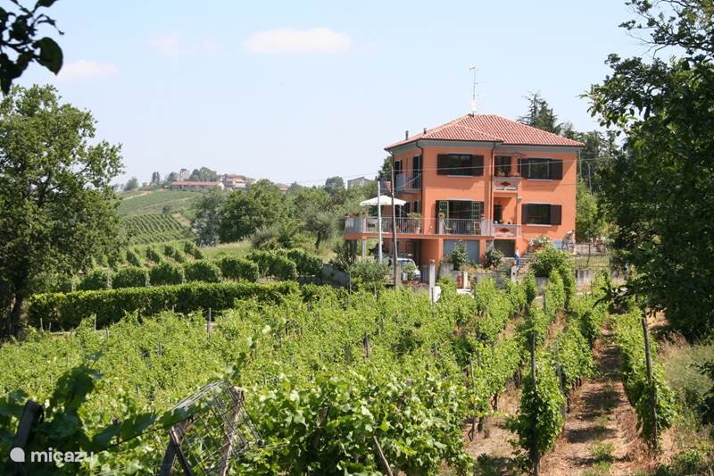 Vakantiehuis Italië, Lombardije, Montecalvo Versiggia Appartement Villa I Due Padroni - Cantinetta App
