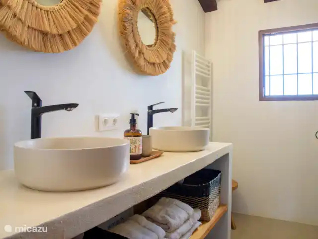 Location de Vacances Espagne, Costa Blanca, Moraira, maison mitoyenne - El Sarchal, luxe, piscine, vue ! salle de Bains