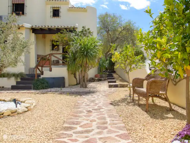 Location de Vacances Espagne, Costa Blanca, Moraira, maison mitoyenne - El Sarchal, luxe, piscine, vue ! Casa El Sarchar