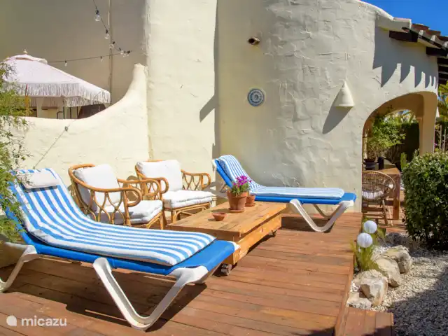 Location de Vacances Espagne, Costa Blanca, Moraira, maison mitoyenne - El Sarchal, luxe, piscine, vue ! jardin
