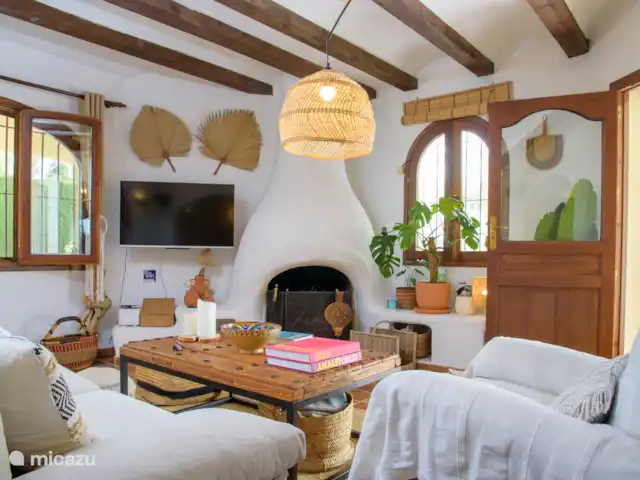 Location de Vacances Espagne, Costa Blanca, Moraira, maison mitoyenne - El Sarchal, luxe, piscine, vue ! Salon