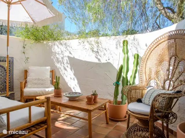 Location de Vacances Espagne, Costa Blanca, Moraira, maison mitoyenne - El Sarchal, luxe, piscine, vue ! patio