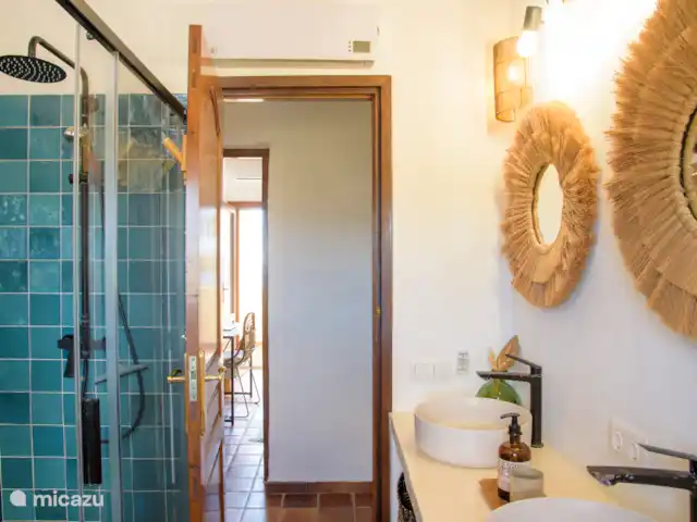 Location de Vacances Espagne, Costa Blanca, Moraira, maison mitoyenne - El Sarchal, luxe, piscine, vue ! salle de Bains