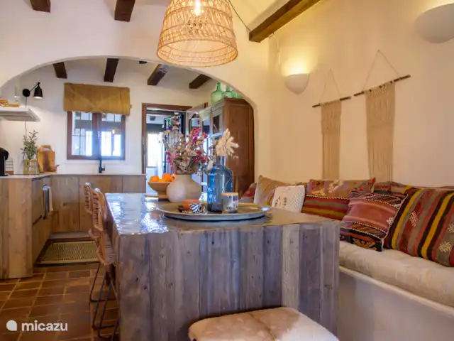 Location de Vacances Espagne, Costa Blanca, Moraira, maison mitoyenne - El Sarchal, luxe, piscine, vue ! Salon