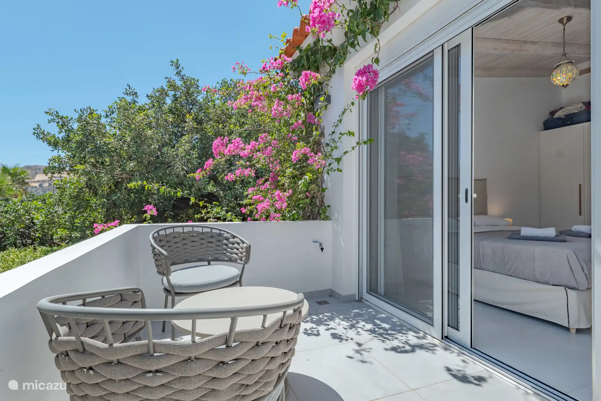 Terras bij Slaapkamer