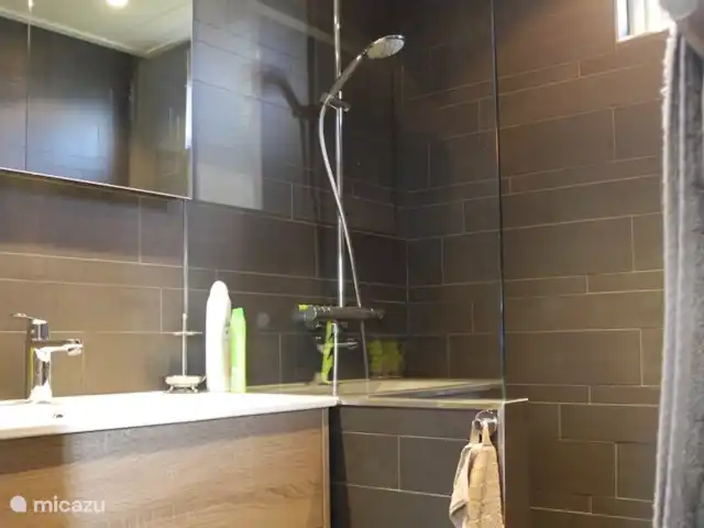 la casa de la sal en Países Bajos, Holanda Meridional, Nieuwveen - chalet instalaciones sanitarias modernas