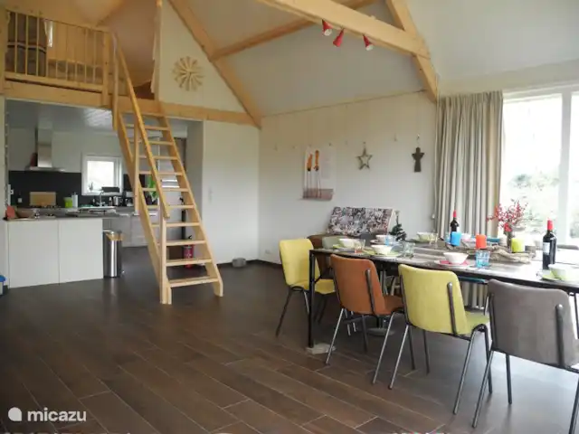 la casa de la sal en Países Bajos, Holanda Meridional, Nieuwveen - chalet sala de estar