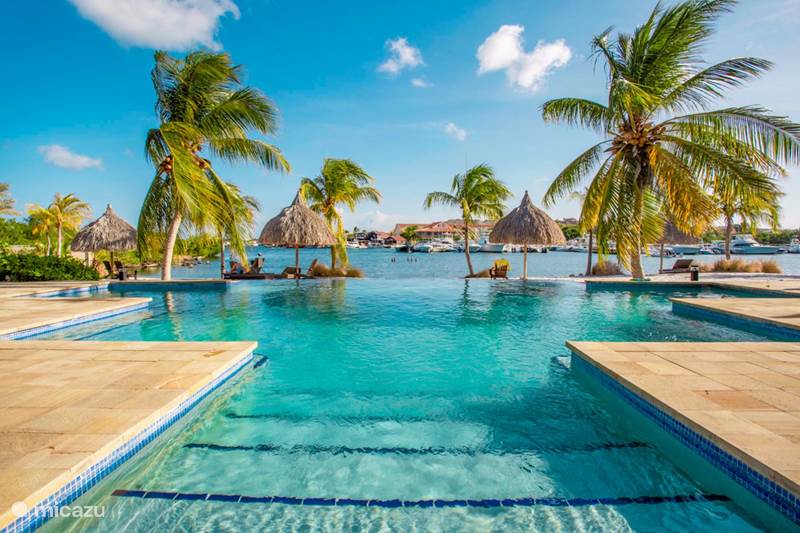 Ferienwohnung Curaçao, Banda Ariba (Ost), Spaanse Water Appartement Spanische Luxuswohnung B8 mit Blick auf das Wasser