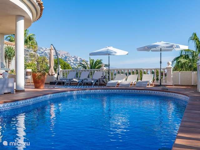 Vakantiehuis Spanje, Costa Blanca, Altea - villa Vakantie villa met pool en jacuzzi