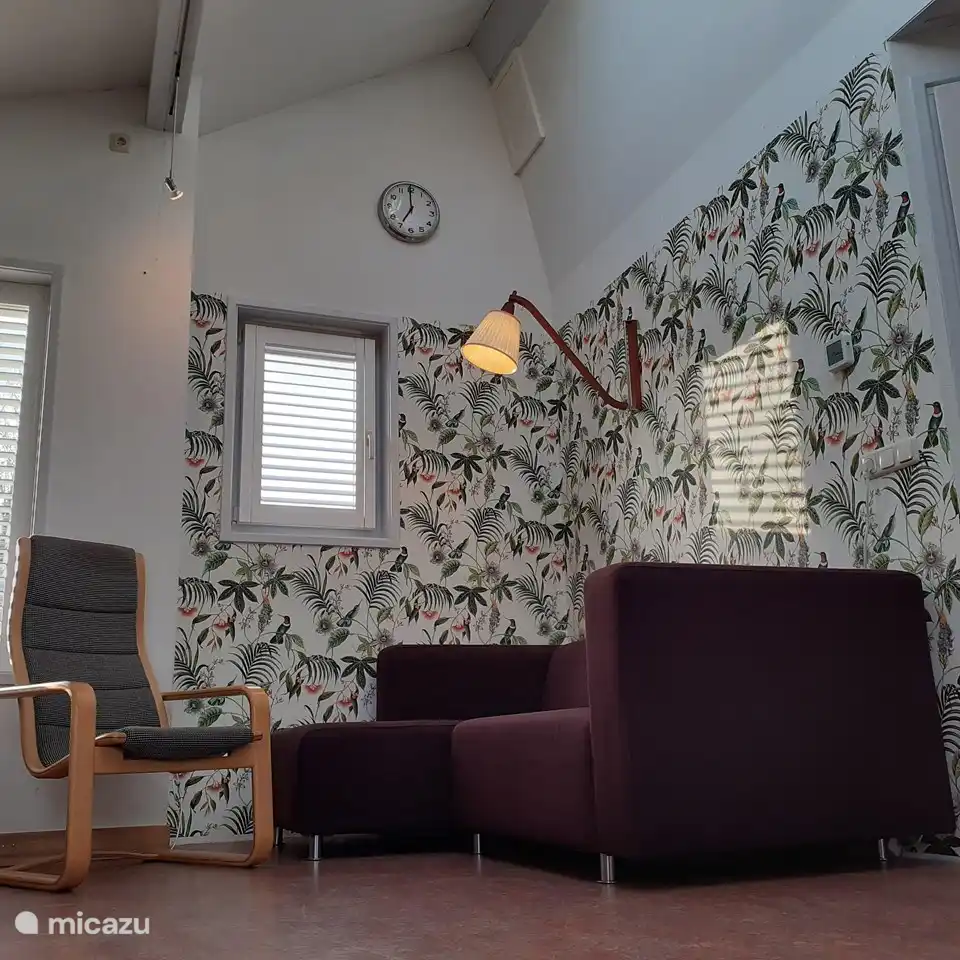 Zithoek in de woonkamer