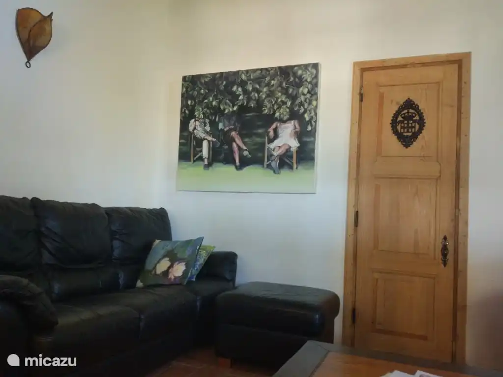 Arte en la pared de la sala de estar