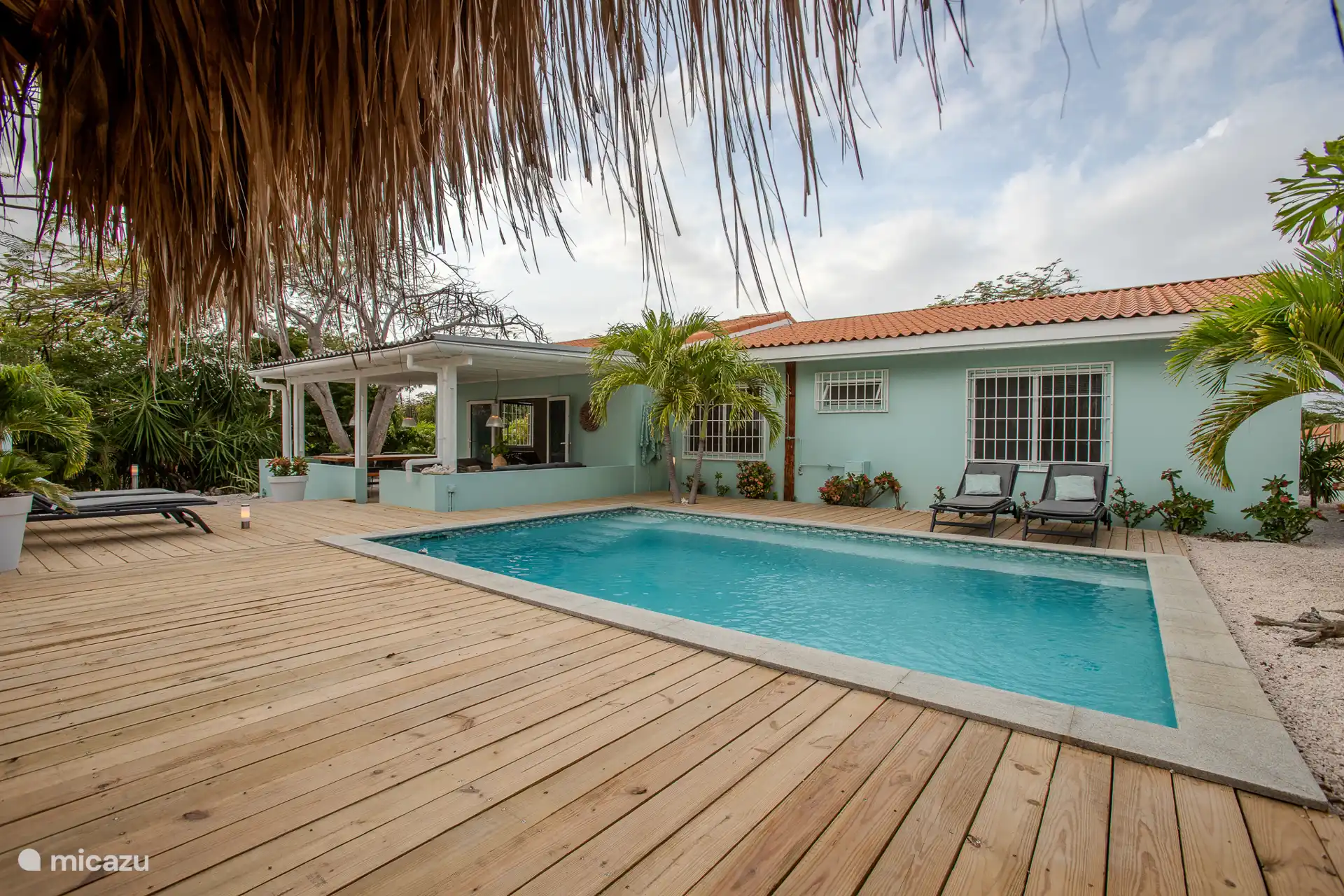 Paraíso tropical con piscina privada en Curazao, Bandabou (oeste), Grote Berg - bungaló