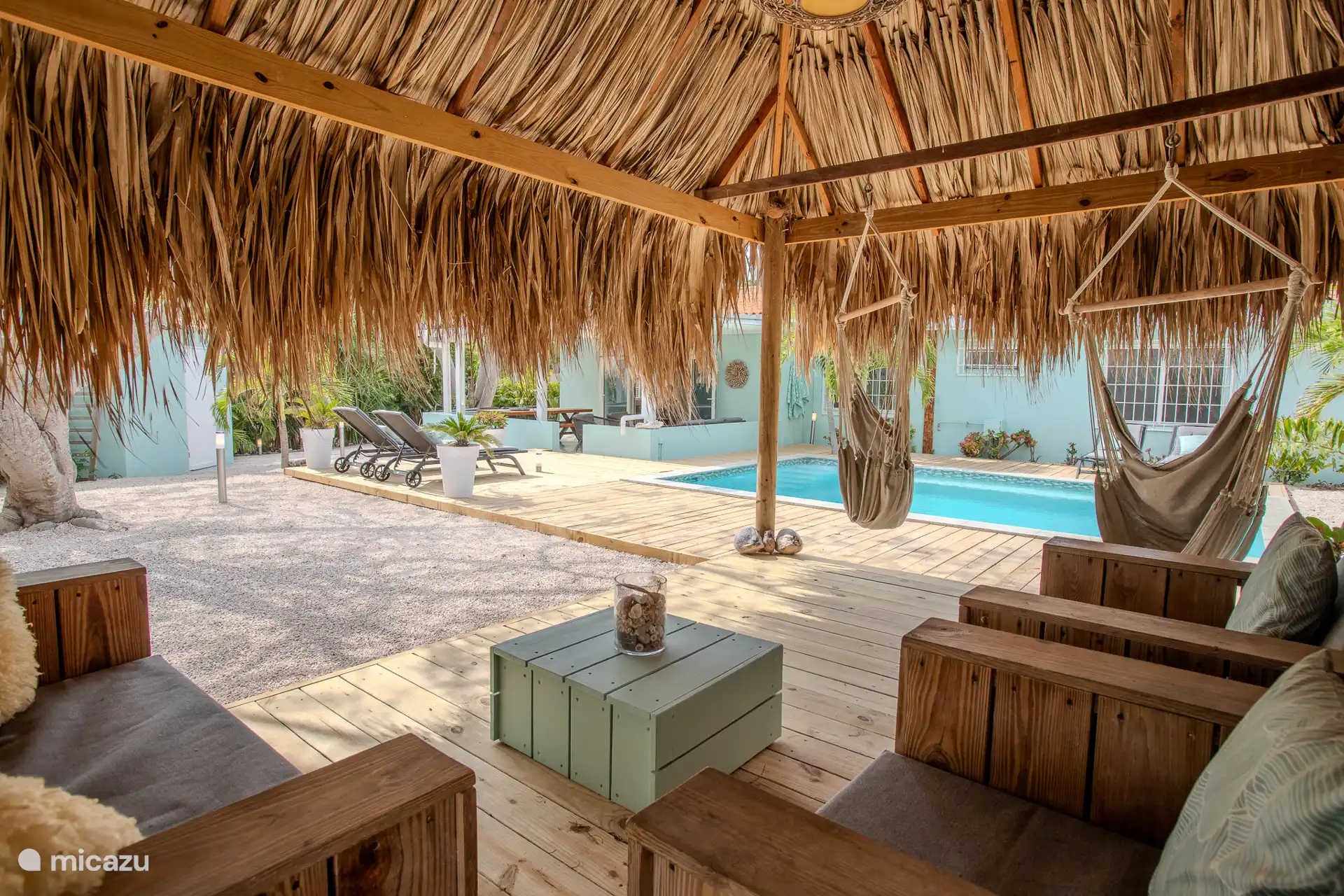 Vista desde la palapa