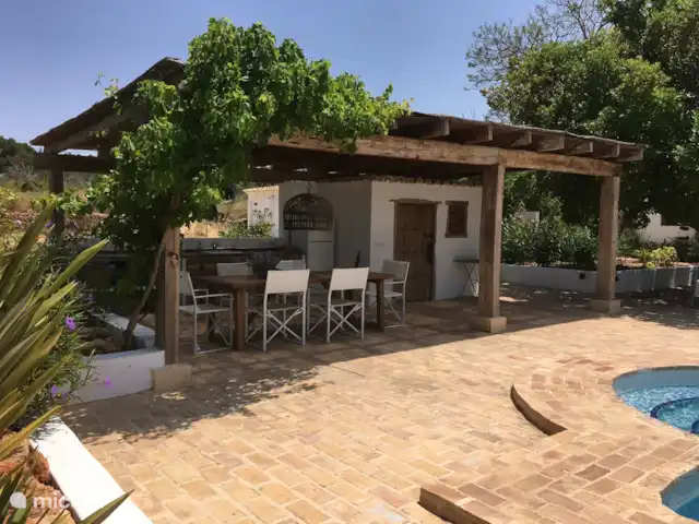 Location de Vacances Espagne, Costa Blanca, Jávea, finca - Finca Valverde cuisine extérieure
