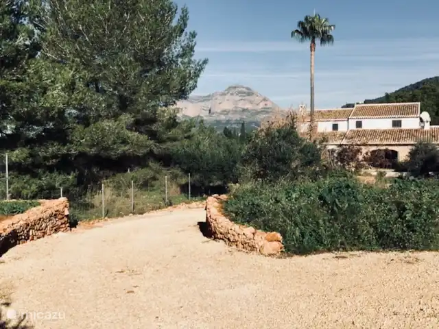 Location de Vacances Espagne, Costa Blanca, Jávea, finca - Finca Valverde allée