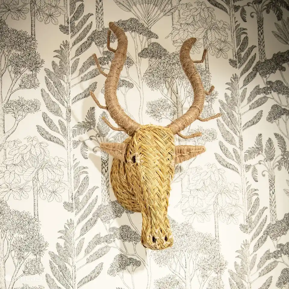 Detailfoto der Wanddekoration im Kinderzimmer