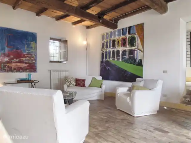 villa huren in Italië, Lazio, Forano – Il Campaniletto - Forano woonkamer