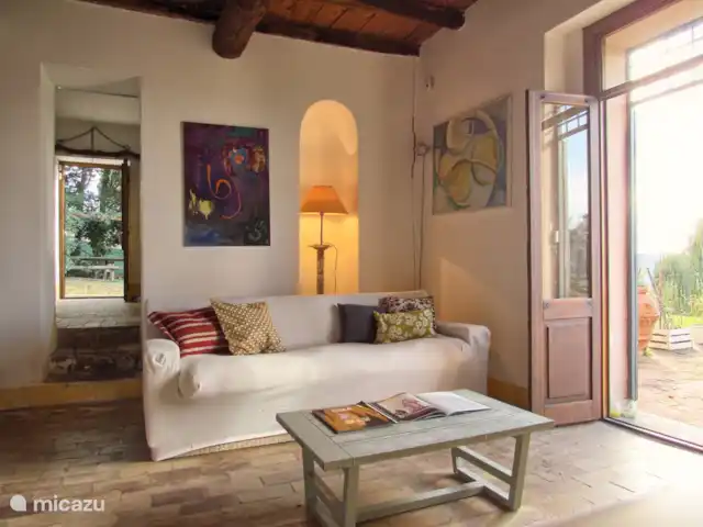 villa huren in Italië, Lazio, Forano – Il Campaniletto - Forano woonkamer