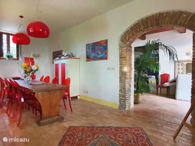villa huren in Italië, Lazio, Forano – Il Campaniletto - Forano eetkamer