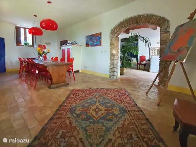 villa huren in Italië, Lazio, Forano – Il Campaniletto - Forano eetkamer