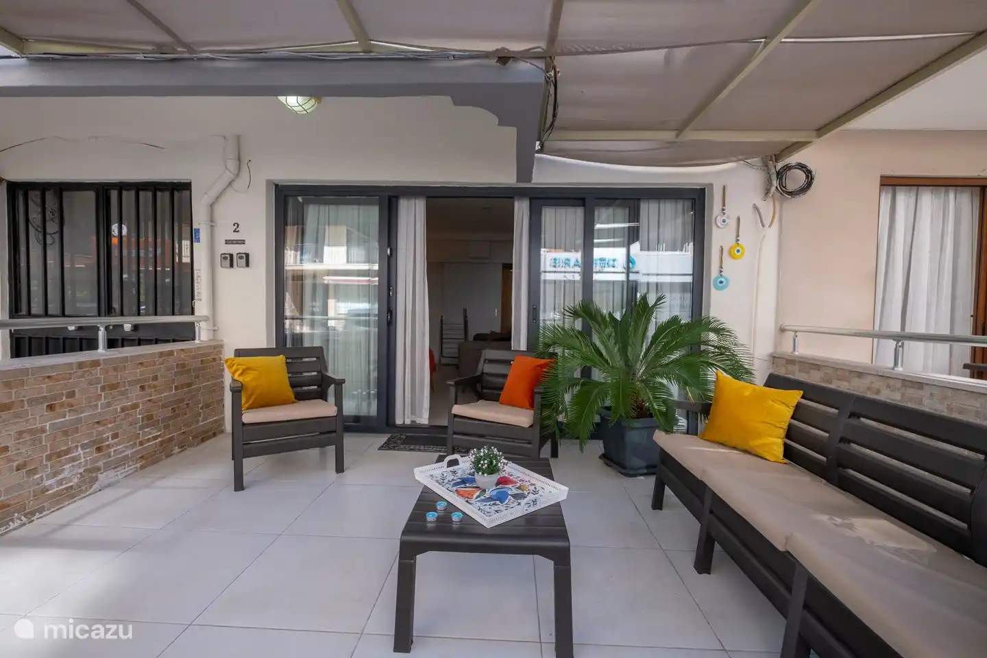 Ezgi's Suite mit Terrasse im Herzen von Marmaris, kurz- und langfristiger Aufenthalt, komplett eingerichtete Ferienwohnung. Monatliche und tägliche Ferienwohnung, ganze Wohnung