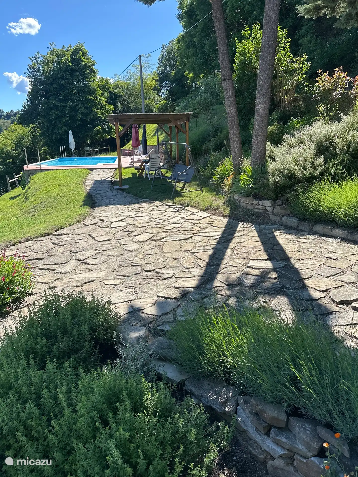 Heerlijke tuin. 