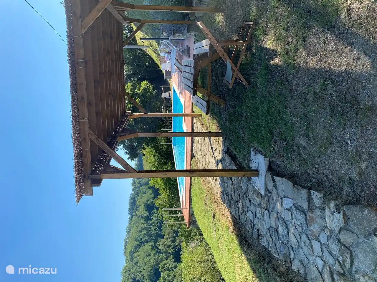 Entspannen Sie im Garten.