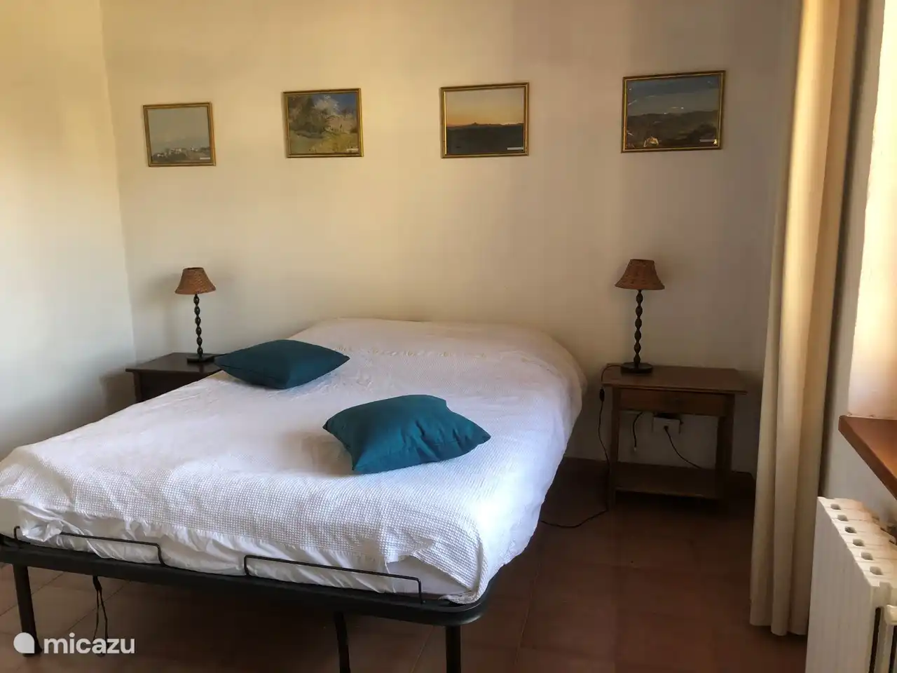 Schlafzimmerhaus im Obergeschoss.