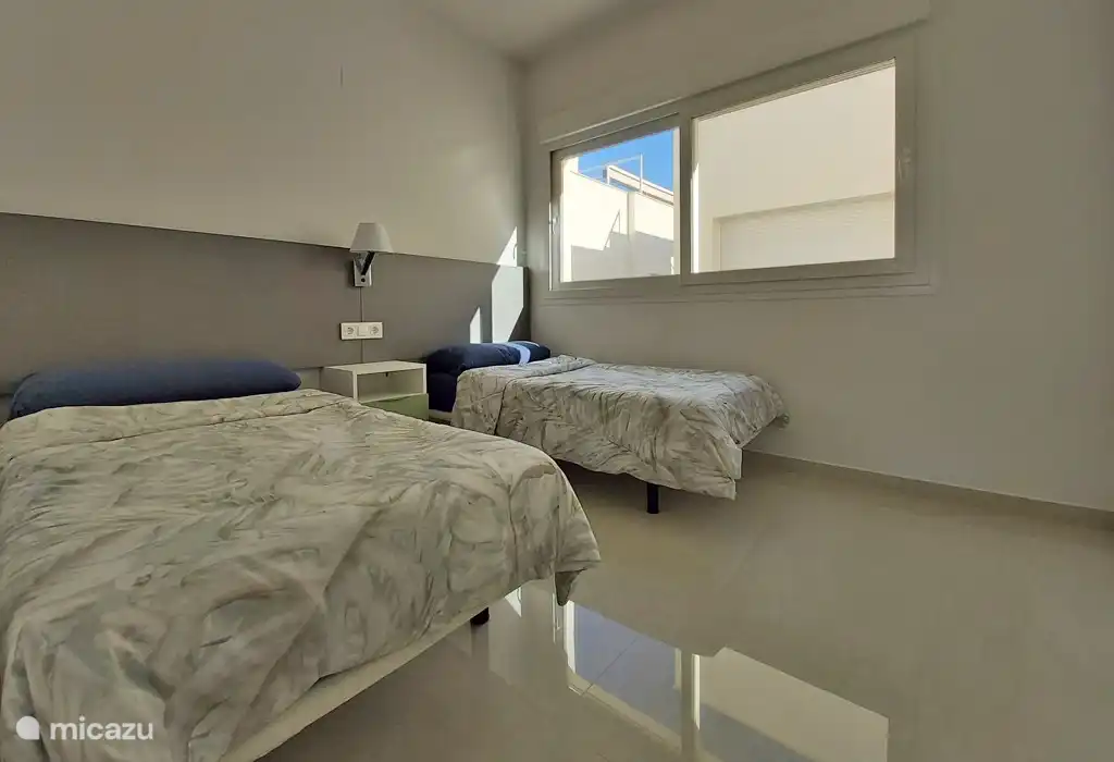 el dormitorio 3 tiene 2x una cama individual.