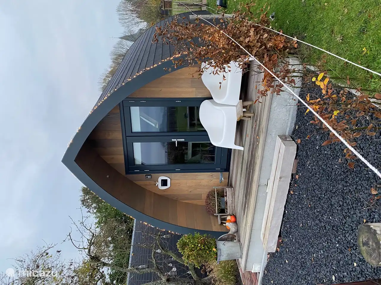 Die skandinavische Schote in Weihnachtsstimmung.