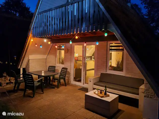 Ambiente y desmontaje en el parque de vacaciones en Países Bajos, Overijssel, Gramsbergen - casa vacacional Iluminación ambiental acogedora