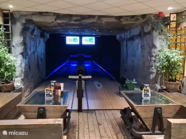 Ambiente y desmontaje en el parque de vacaciones en Países Bajos, Overijssel, Gramsbergen - casa vacacional Bolera en la Plaza del parque de vacaciones