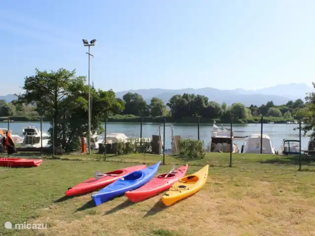 Chalet 6 personnes | Camping Rivière | Italie, Ligurie, Ameglia - chalet Location de canoës et bateaux