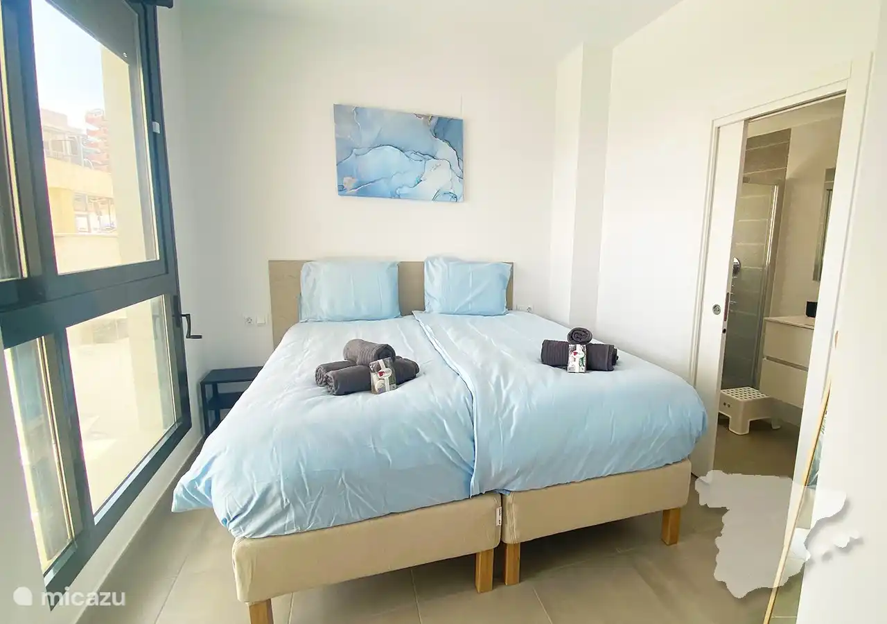 bedroom with en-suite bathroom