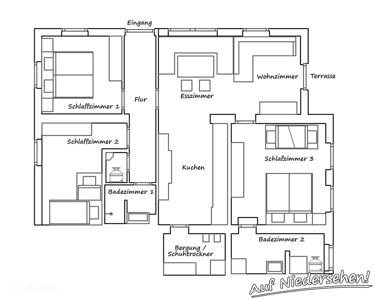 Plattegrond, indeling