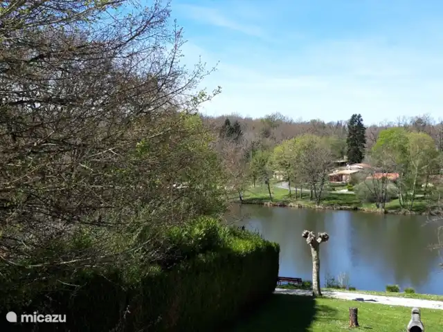Tinkers Bell en Francia, Charente, Écuras - casa vacacional Vista desde el balcón