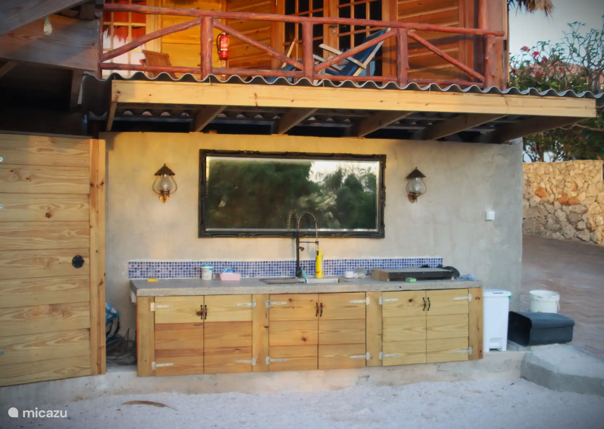 2nd kitchen outside