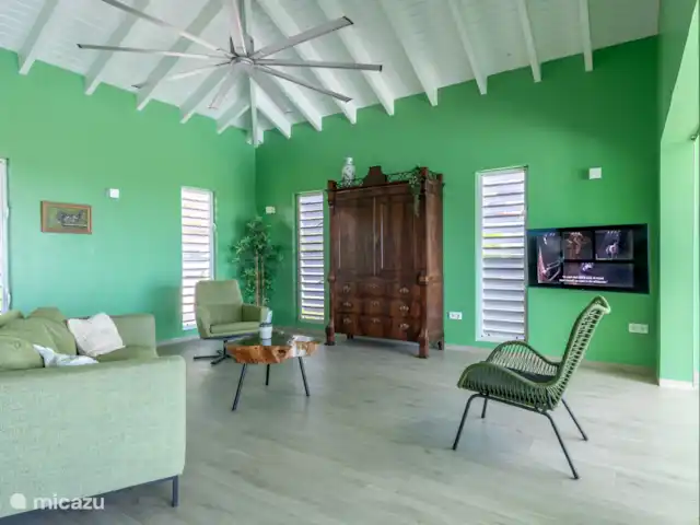 Kas Berdè *Nouvellement construit* | Curaçao, Banda Abou (ouest), Fontein - villa Vue sur le salon 2