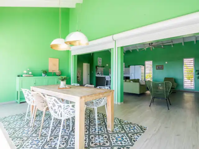 Kas Berdè *Nouvellement construit* | Curaçao, Banda Abou (ouest), Fontein - villa Porche et dîner !