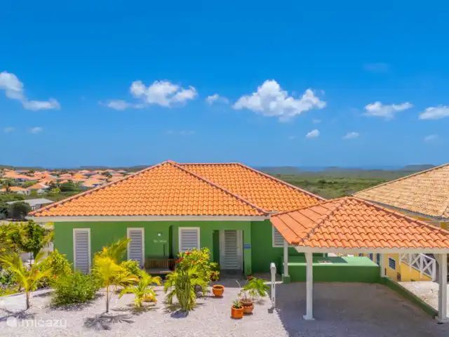 Kas Berdè *Nouvellement construit* | Curaçao, Banda Abou (ouest), Fontein - villa Vue de face de la villa !