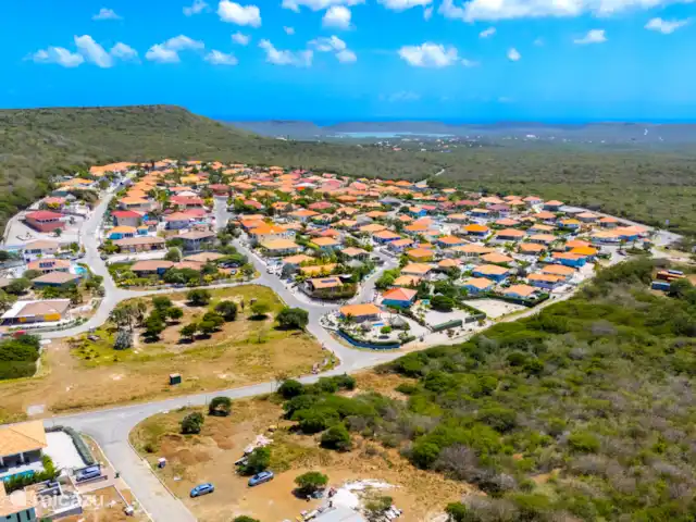 Kas Berdè *Nouvellement construit* | Curaçao, Banda Abou (ouest), Fontein - villa Vue d’ensemble Villapark Fontein